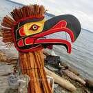 Articulated Eagle Mask by Alfred Roberton - SOLD 