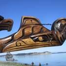 Transforming Whale, Eagle/Raven spirit, Alfred Robertson - SOLD