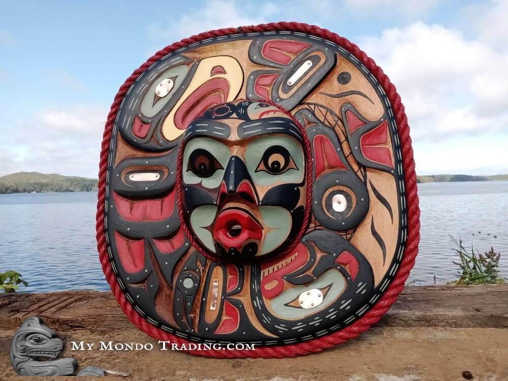 Eagle/Killer Whale Moon, Chief and activist David Mungo Knox - SOLD