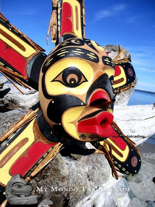Sun Mask by Chief David Mungo Knox