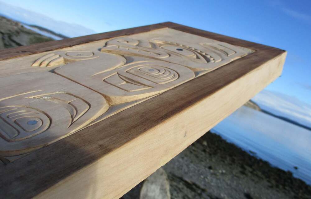 Haida Bear, inlaid, hand carved by Donavon Gates • My Mondo Trading ...