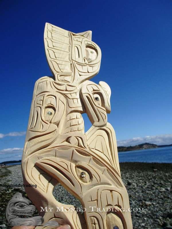 Thunderbird and Killer Whale by Nelson McCarty, Thompson Salish