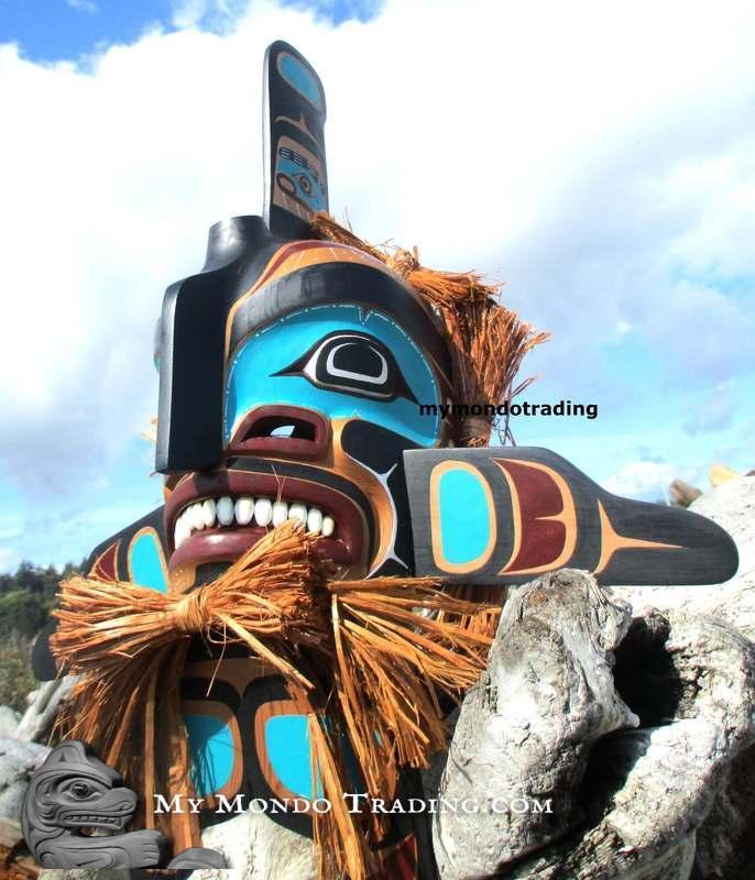 29" Killer Whale Mask by Peter Smith - SOLD