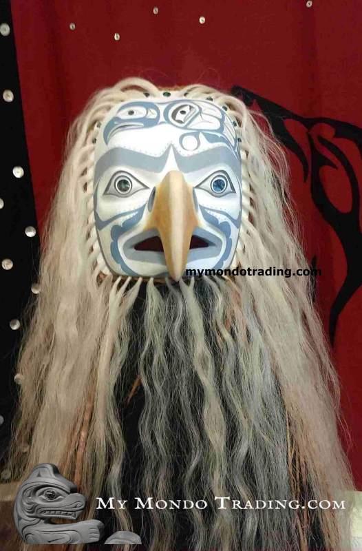 Eagle Moon mask by Randy Stiglitz - SOLD