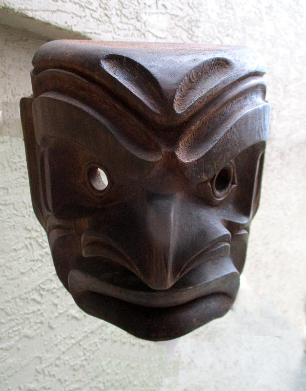Bukwus Mask by Sam Johnson, 1960's