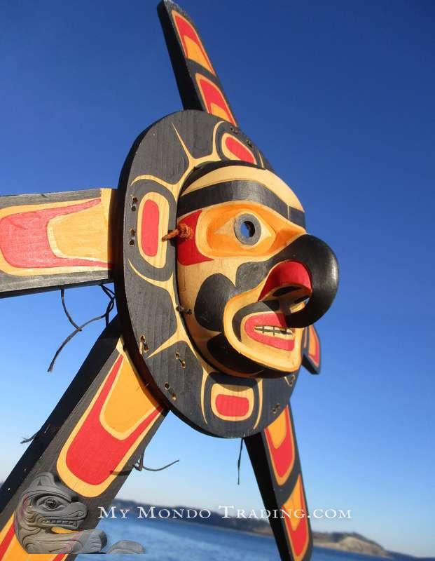 Traditional Hawk Sun Mask