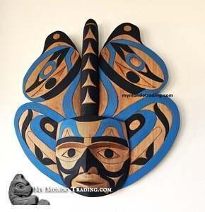 Beautiful Butterfly, red cedar, hand carved and direct from artist Tim Paul
