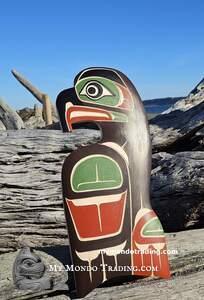 Redtail Hawk, authentic, hand carved by Shane Flood Baker 