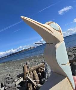 Adorable little Hummingbird, hand carved by Bear (Doug) Horne, Tsawout Nation