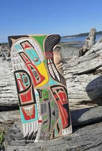 New design: Eagle and Chief with Raven and Salmon, by Brad Joseph Jr. 