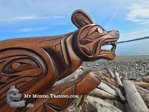 Vintage, rare Cougar / Mountain Lion by Brian Bob - SOLD 