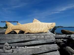 50" large Salmon, fabulous piece, Brian Bob - SOLD