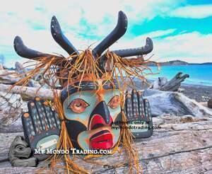 Komokwa Octopus Mask by Hereditary Chief David Mungo Knox