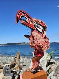 Hamatsa Crooked Beak Dancer by Gordon Scow, Kwakiutl art