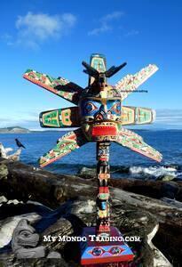 Large 28" Sun RATTLE, unbelievably detailed, hand carved by Jimmy Joseph - SOLD