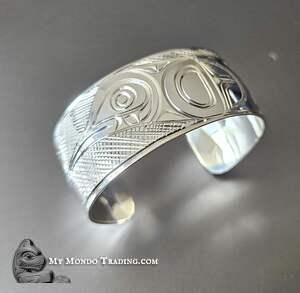 Hummingbird, Bird of Love, silver cuff bracelet, Paddy Seaweed