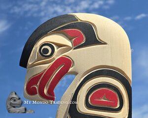 New design: Eagle, hand carved by Sarah Robertson/Daniels 