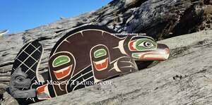 Beaver, hand carved, superb quality by Shane Flood Baker