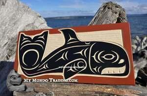 New designed Killer Whale by First Nations artist Shane Flood Baker