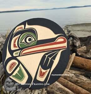 Beautiful Wolf, authentic and hand carved, high quality by Shane Flood Baker