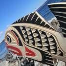 Salmon, another design, hand carved and direct from Sarah Daniels/Robertson 