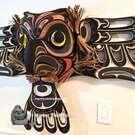 Local Canadian Indigenous native art, authentic, direct from artist, Native American art, hand carved, Pacific Northwest Coast