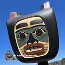 Authentic native art, direct from artist, buy local Canadian Indigenous art, hand carved, signed, Pacific Northwest Coast native art