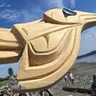 Native, hand carved Indigenous art direct from artist, Northwest Coast native art, signed, Indigenous art, Canada