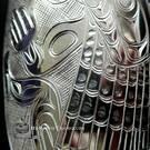 Sterling silver jewelry art direct from Indigenous artist, authentic and signed unique masterpiece