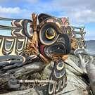 Local Canadian Indigenous native art, authentic, direct from artist, Native American art, hand carved, Pacific Northwest Coast