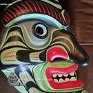 Authentic Indigenous art, hand carved Northwest Coast native American art from the Pacific Coast of Canada, signed, direct from artist