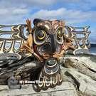 Local Canadian Indigenous native art, authentic, direct from artist, Native American art, hand carved, Pacific Northwest Coast