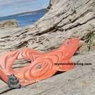 Native art direct from artist, local Canadian Indigenous art, authentic and signed, native American, Pacific Northwest Coast