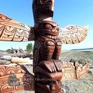 Spectacular Sisiutl Thunderbird Totem Pole by Alfred Robertson - SOLD!