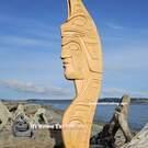 buy local Canadian, Indigenous art, Native North American wooden art, hand carved, authentic, signed