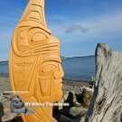 buy local Canadian, Indigenous art, Native North American wooden art, hand carved, authentic, signed