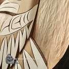 Authentic local Indigenous art direct from artist, cedar carving, buy local Canadian art, Native North American art: Bear Horne