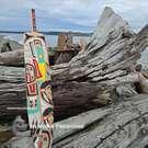 28" large Chief and Wife Eagle Feather, by Brad Joseph Jr.  - SOLD