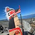 Northwest Coast native art, authentic, direct from artist, local Canadian Indigenous art, signed, Squamish art