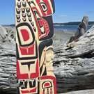 Black and red Eagle and Chief, intricate, by Bradley Joseph Jr. 