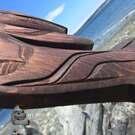 First Nations, Indigenous native wooden carving, authentic and direct from the artist, buy Canadian art, Pacific Northwest Coast of Canada, new in our native art Gallery