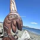 First Nations, Indigenous native wooden carving, authentic and direct from the artist, buy Canadian art, Pacific Northwest Coast of Canada, new in our native art Gallery