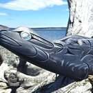 Beautiful Seal, authentic, hand carved, Brian Bob, Nootka - SOLD 