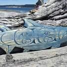 Pacific Northwest Coast native American Indigenous art direct from artist, Vancouver Island, Canad, authentic wooden hand carved art