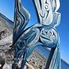 Northwest Coast native art direct from artist, authentic native American art, hand carved, wooden art