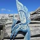 Northwest Coast native art direct from artist, authentic native American art, hand carved, wooden art
