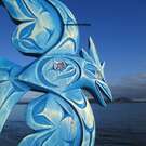 Blue Kingfisher, vibrant, fabulous piece by Brian Bob