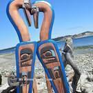 Northwest Coast native First Nations art, authentic Indigenous art direct from the artist, Canada, wooden hand carved