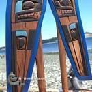 Northwest Coast native First Nations art, authentic Indigenous art direct from the artist, Canada, wooden hand carved