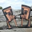 Native North American art, Indigenous, First Nations art direct from artist, Northwest Coast carvings, authentic wooden art